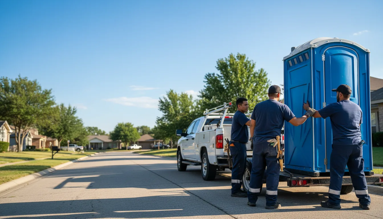 Portable Toilet Rental in Fieldon, IL near me